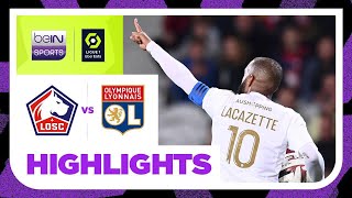 Lille 3-4 Lyon | Ligue 1 23/24 Match Highlights