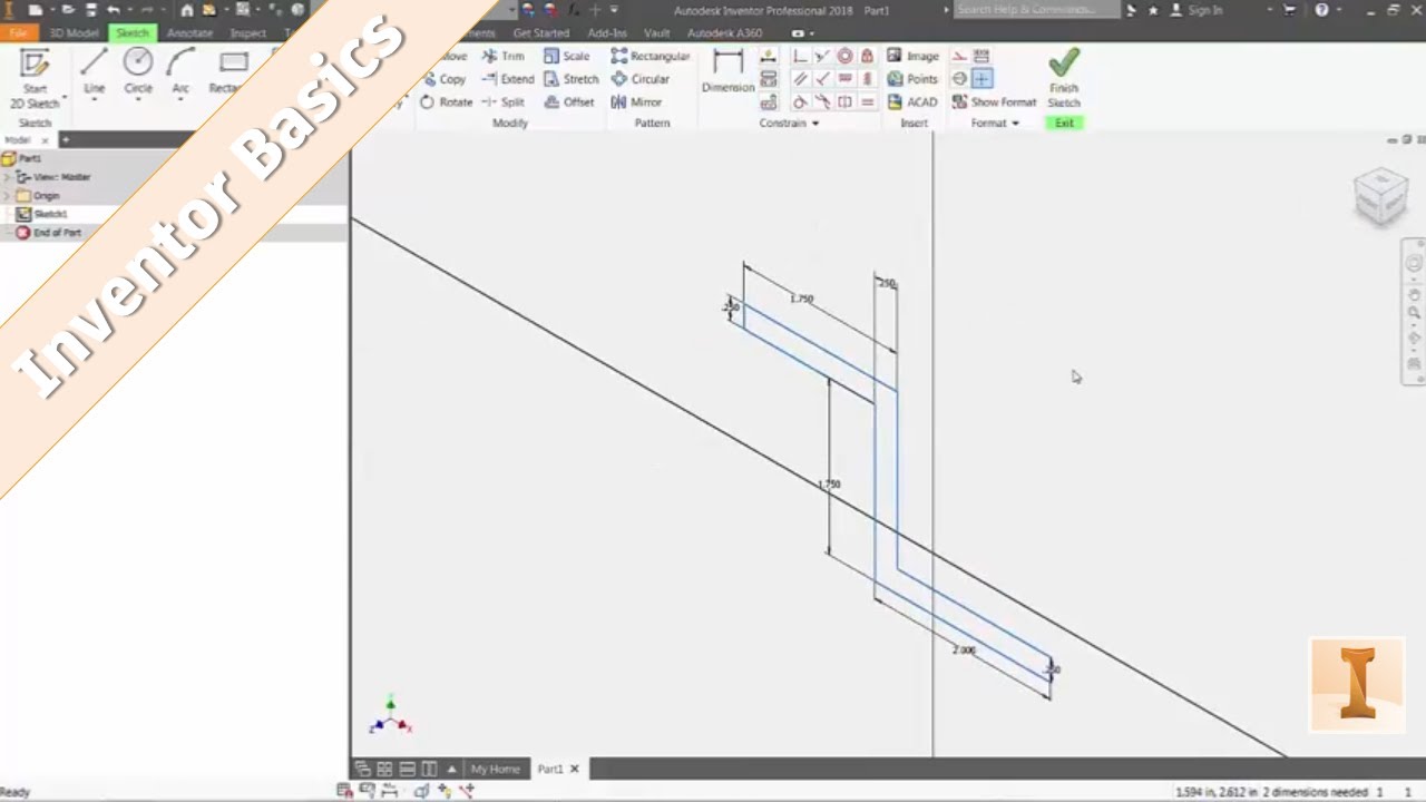 Autodesk inventor Orthographic drawing Autodesk