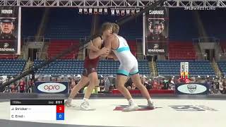 170 Lbs Semifinal - Jared Stricker, Wisconsin Vs Caden Ernd, Illinois 1416