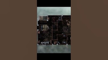 D&D | Death House Third Floor No Grid | Animated Battle Maps