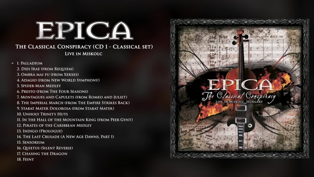 Epica CD まとめ EPICA - The Classical Conspiracy (CD 1 - Classical Set) (OFFICIAL