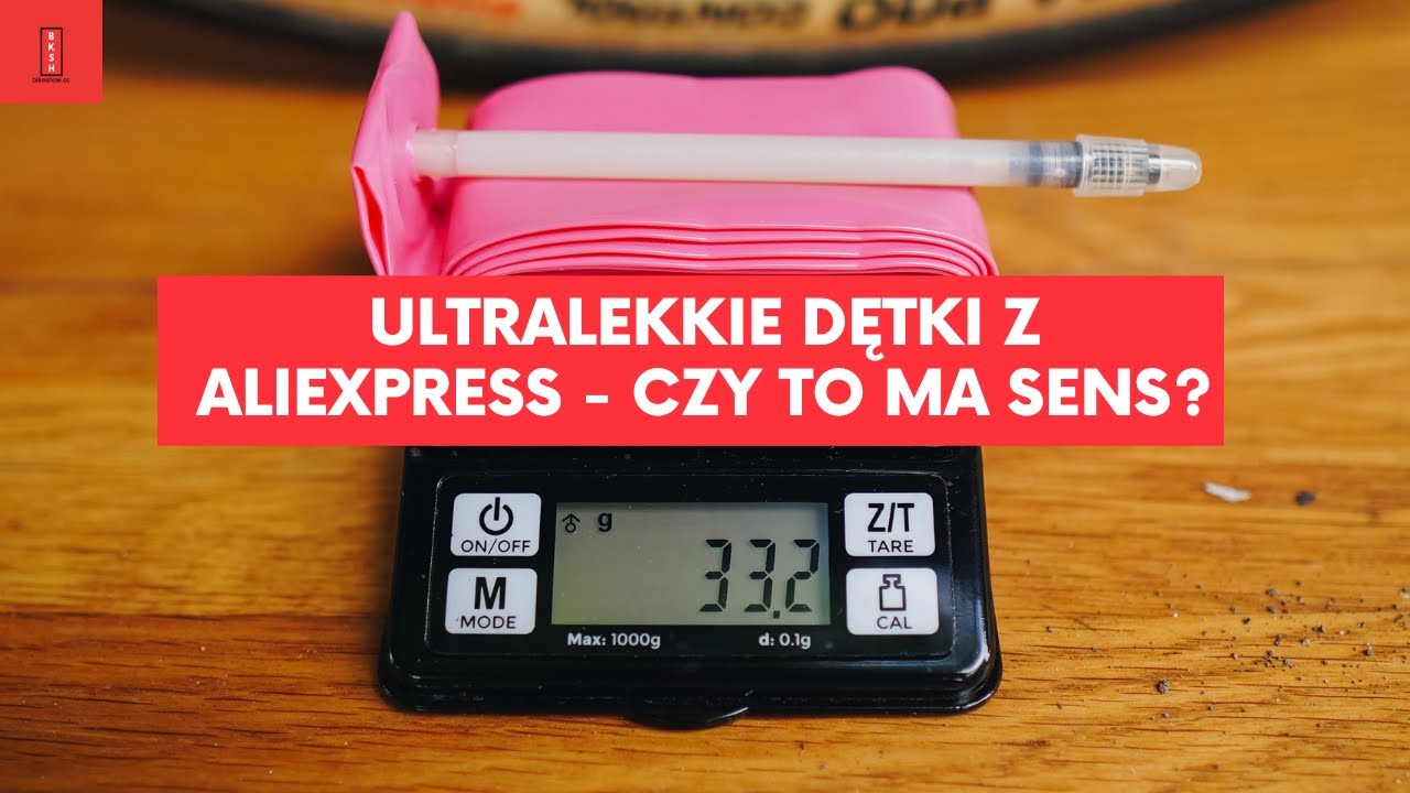 Ultralekkie dętki  TPU z Aliexpress - czy mają sens? Test Ridenow