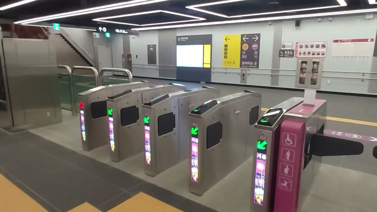 수도권 전철 구성역 GTX-A~수인분당선 환승