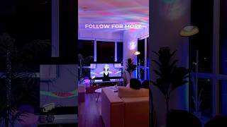 Upgrading My Living Room TV Setup with @GOVEE Lights ✨📺 - Subscribe for more  #tv #light #decor