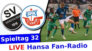 Abstiegskampf! | SV Sandhausen 1:2 Hansa Rostock | Spieltag 32 | Rostocker Fankurve