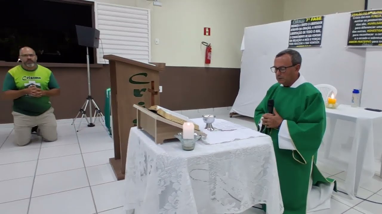 (pt01) SÉTIMA ETAPA do CRISTMA.    Adoração. a Jesus sacramentado 