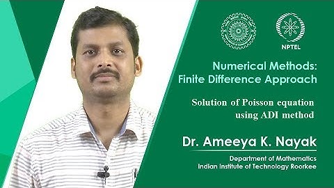 Lecture 15- Numerical method: Finite difference approach
