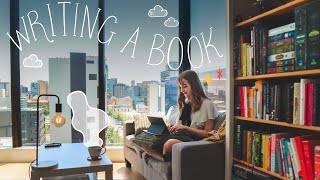 cozy, productive writing vlog 📖🖋️ deadline stress, imposter syndrome & working on my fantasy novel~