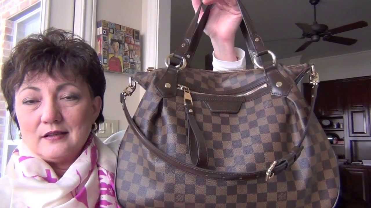 Louis Vuitton Damier Canvas Evora MM Bag - Yoogi's Closet