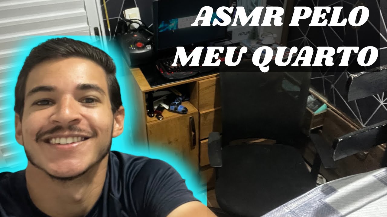 ( LEVEI UM GOLPE) ASMR PELO MEU QUARTO