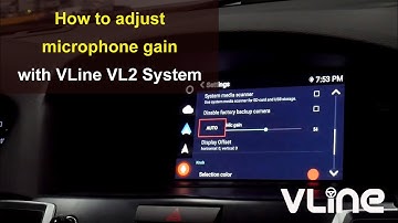 GROM VLine VL2 Tech Tip - how to adjust microphone gain for CarPlay Android Auto in the car