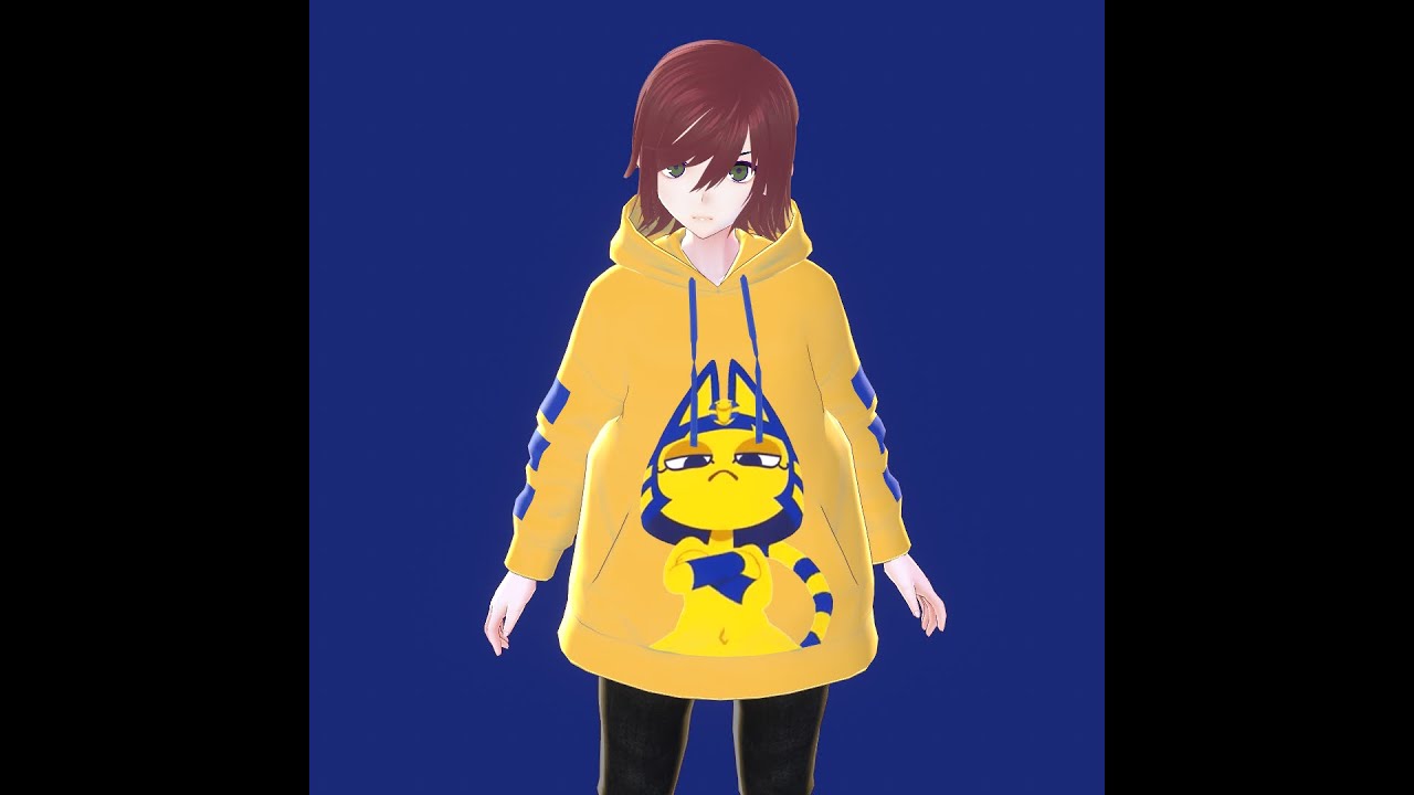 VRoid Ankha Zone Hoodie - Geoffery10 - BOOTH