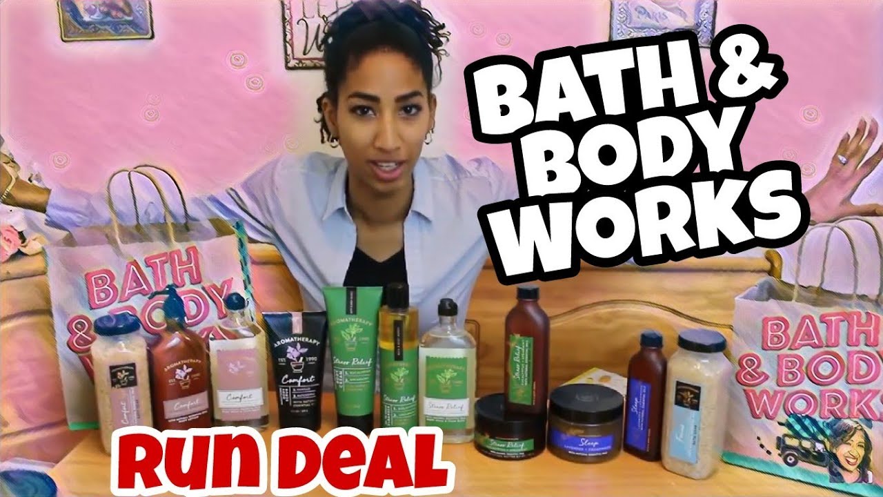 🕯RUN Bath & Body Works 4.95 Aromatherapy Deal YouTube