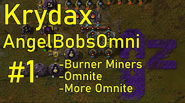 Factorio AngelBobsOmni #1 - Omnite, the Purpliest of Ores