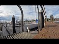 Santa Cruz Harbor January 15 2022 Tsunami Surge GoPro Timelapse