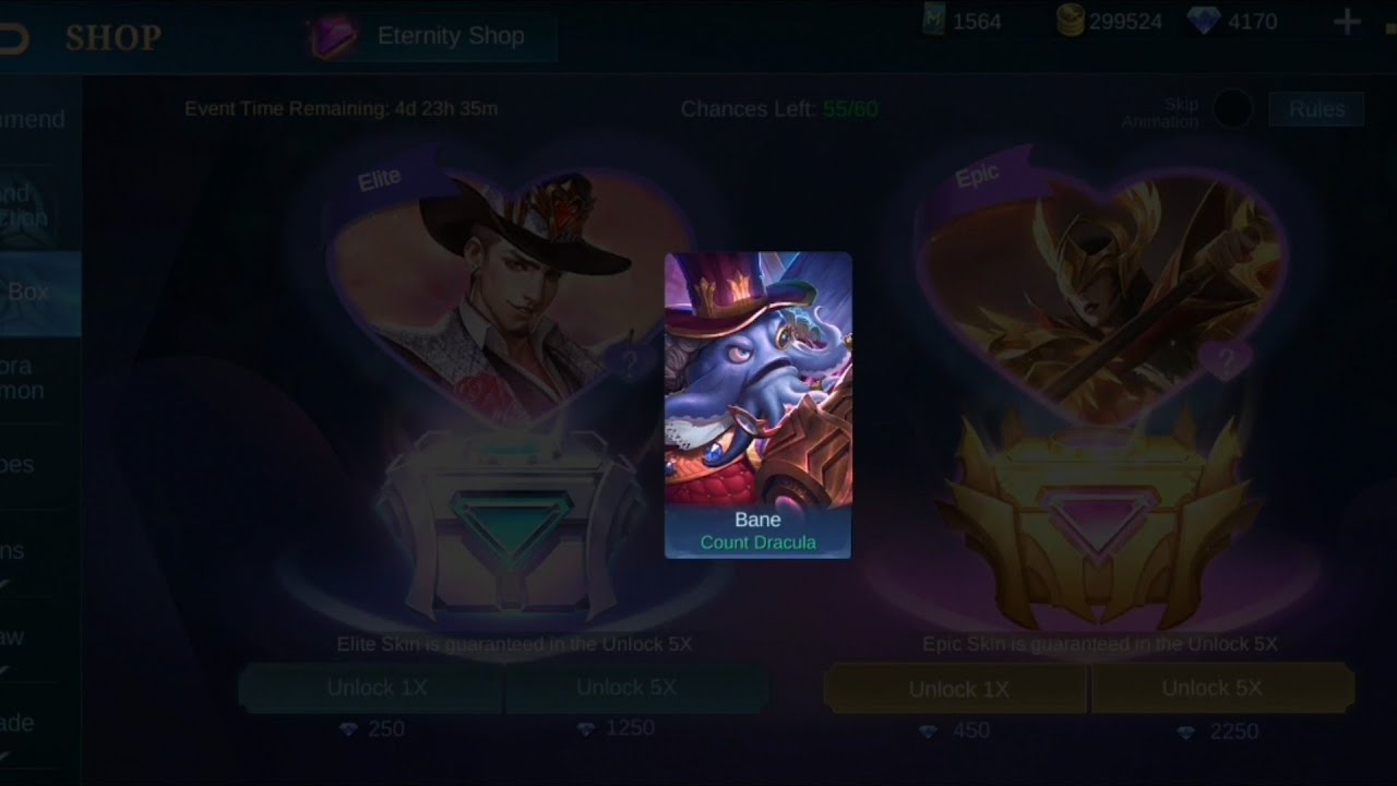 Free Spin Party Box Event Using Advanced Twilight Ticket | Draw Party Box Using 2250 Diamond