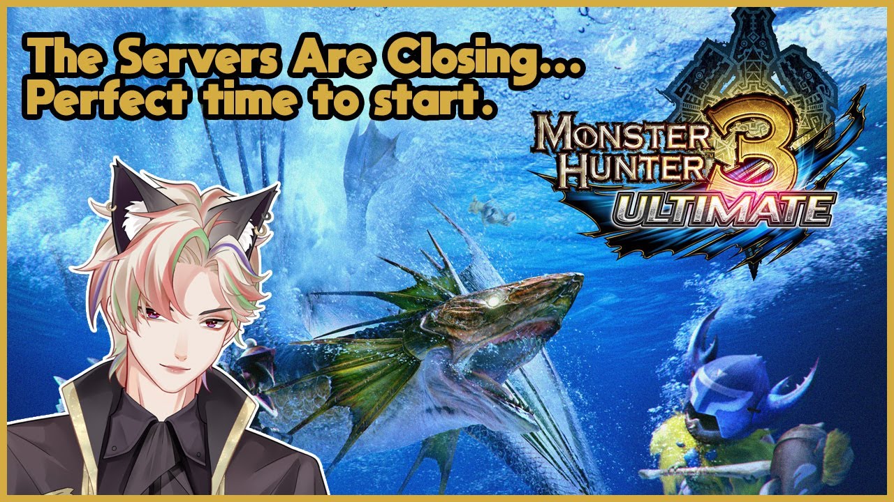 [Monster Hunter 3 Ultimate] Servers are about to close -- perfect time ...