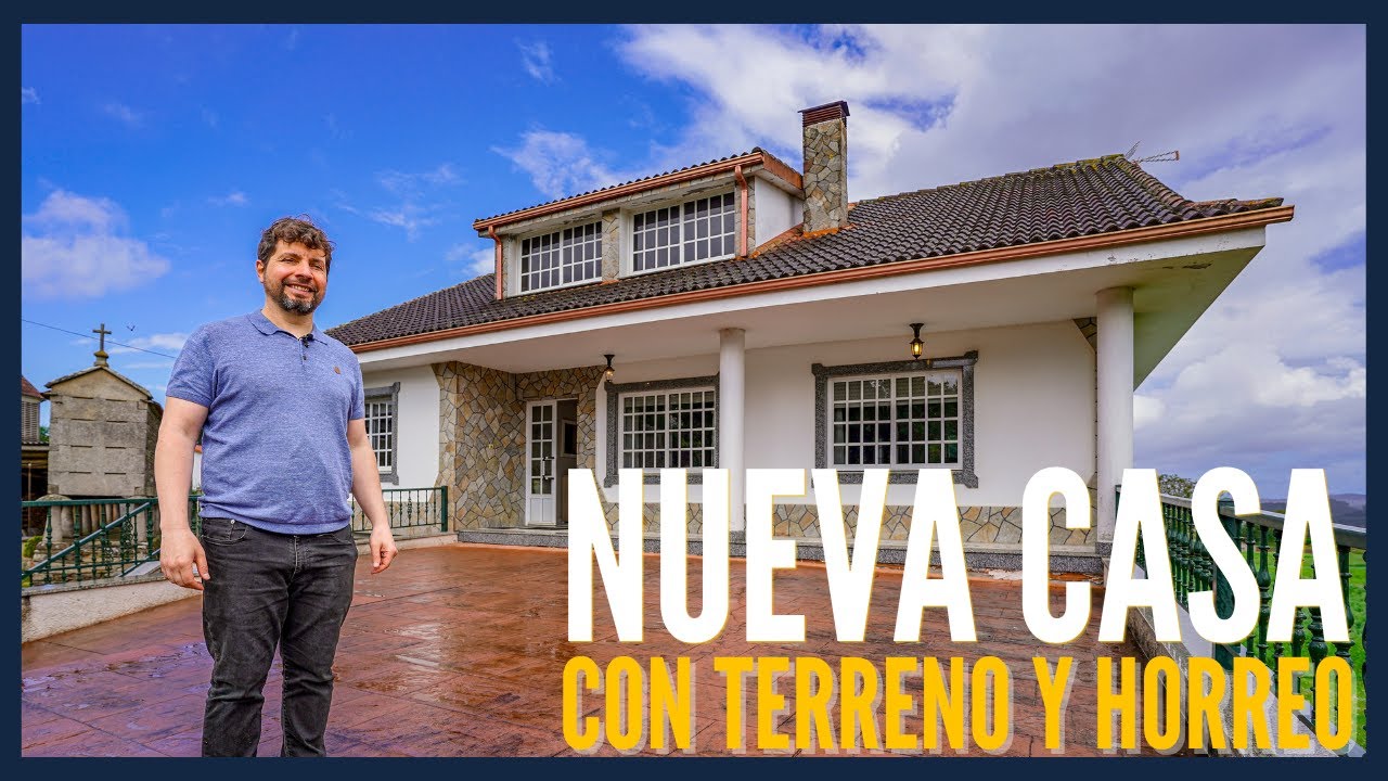 VENDIDA. ¡Amplia casa en venta con garaje, alpendres y hórreo antiguo en Cereo-Coristanco(A Coruña)