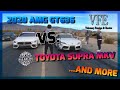 AMG GT63S : R8 Performance : S63 vs 818 Racing Supra MKV : Hellcat : M5 Street Drag Races in Mexico