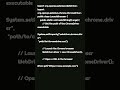Selenium Webdriver Code for Launch Browser in Java
