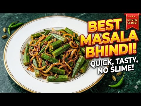 Tasty Bhindi Masala Recipe 😋🔥