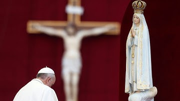 Lời cầu nguyện của Đức Thánh Cha trước tượng Đức Mẹ Fatima