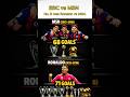 BBC VS MSN.  #footballedits #footballupdates #shorts
