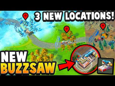 NEW UPDATE - 3 New Locations, New Buzzsaw, and Scouting Event Returns to Last Day on Earth Survival