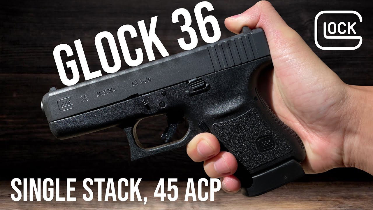Glock 36 Review - For When 9mm Is Not Enough