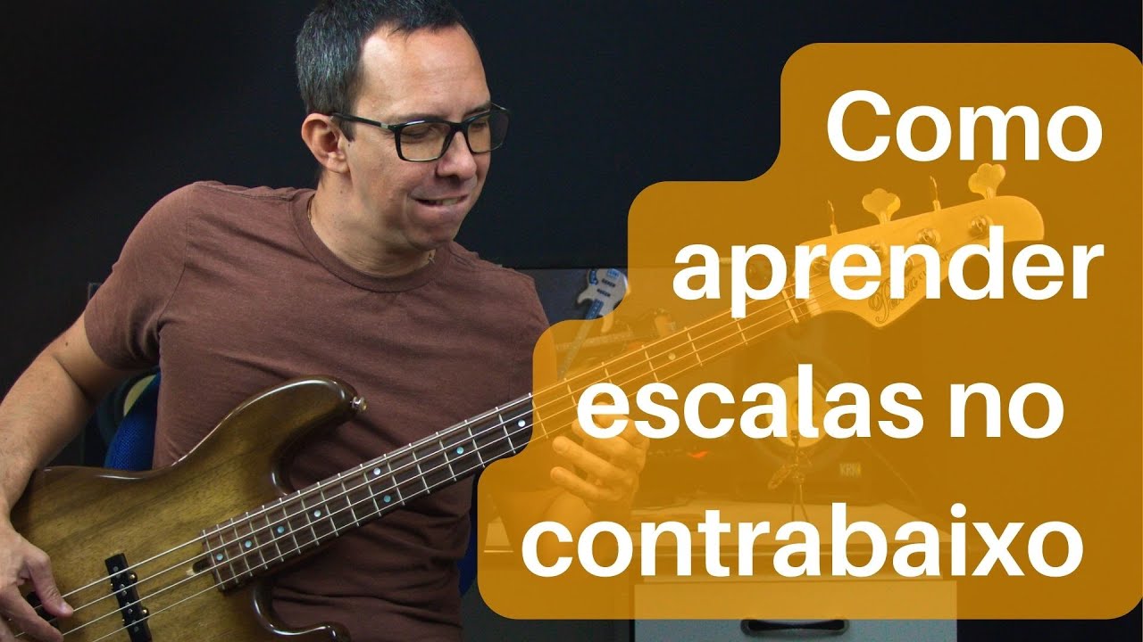 Como aprender escalas no contrabaixo YouTube