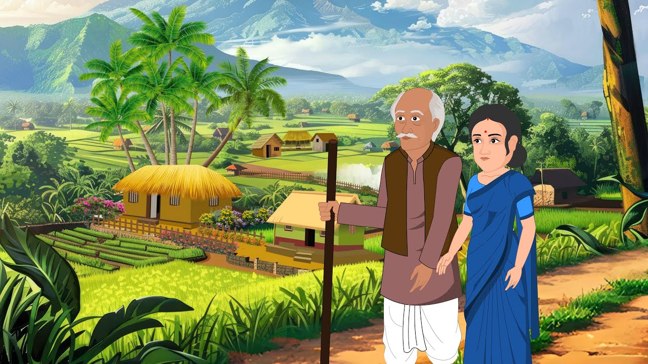 बुढ़ापे की लाठी  | Hindi Kahani | Hindi Story | Moral Stories | cartoon story |