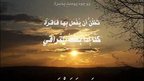 Surah 75: al-Qiyamah سورة القيامة  by Mohammad Siddiq Minshawi