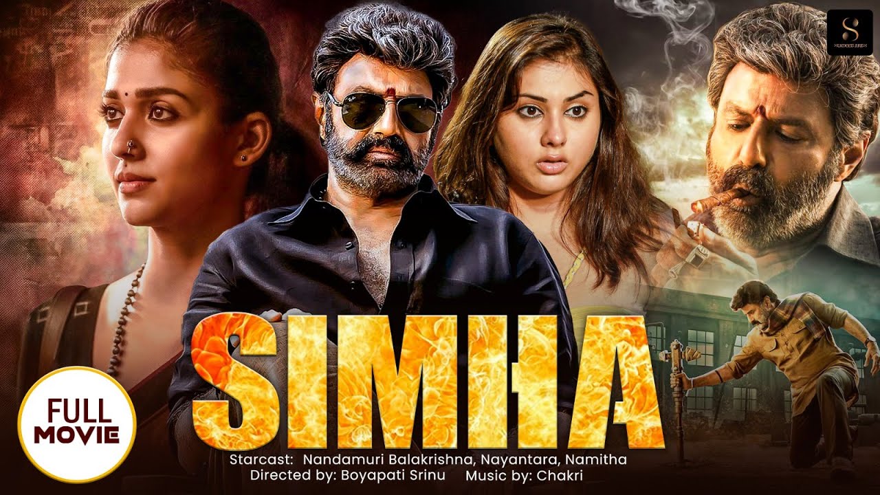 Simha - Nandamuri Balakrishna & Nayantara Kannada New Released (HD) Action Thriller Full Movie