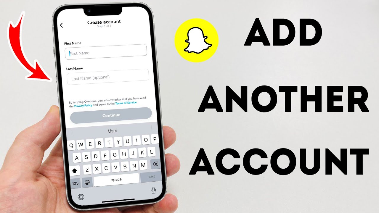 How To Add Another Account On Snapchat - Full Guide - YouTube