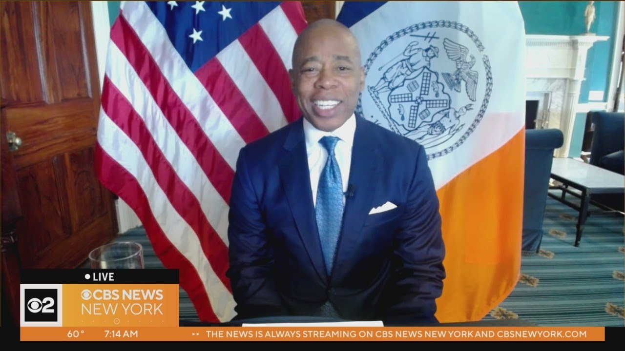 Mayor Adams speaks with CBS News New York on the issues - YouTube