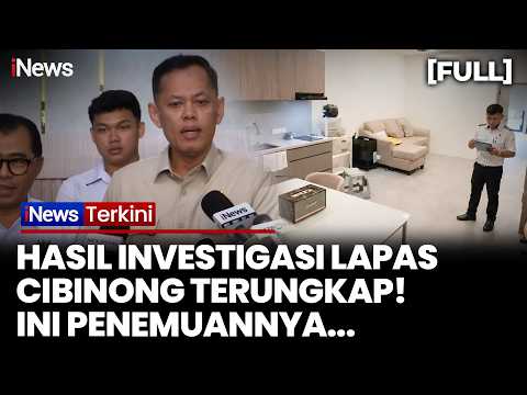 [FULL] Buntut Sel Mewah Lapas Cibinong, Kepala Bappisus Ungkap Hasil Investigasi dan Evaluasi Total