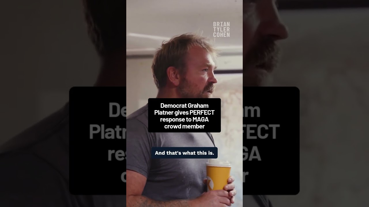 Democrat Graham Platner gives PERFECT response to MAGA crowd member
