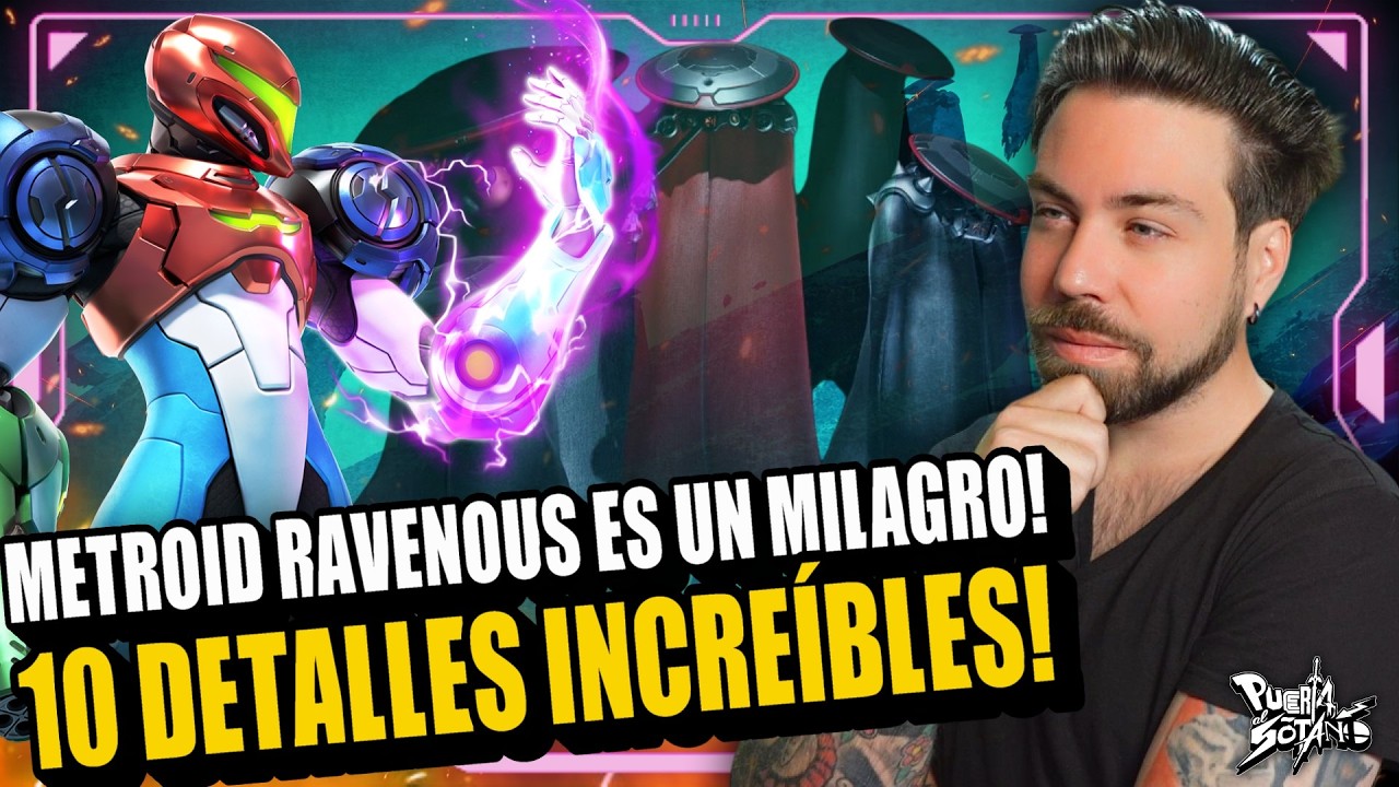 🔥Metroid Ravenous es un MILAGRO! 10 DETALLES que me han FLIPADO del nuevo METROID de SWITCH 2!