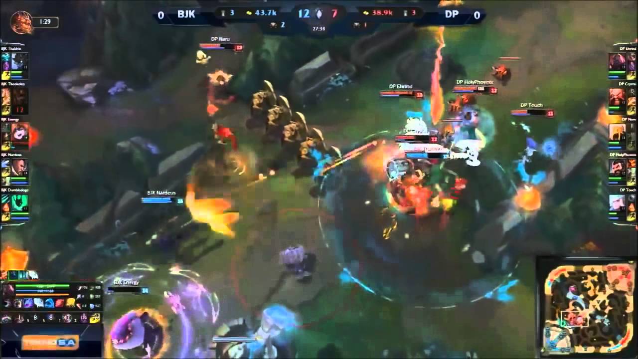 BJK Nardeus Lucian VS DP Holyphoneix Graves 1 Maç   KMF Final
