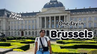 Week Fifteen: One day in Brussels, Belgium