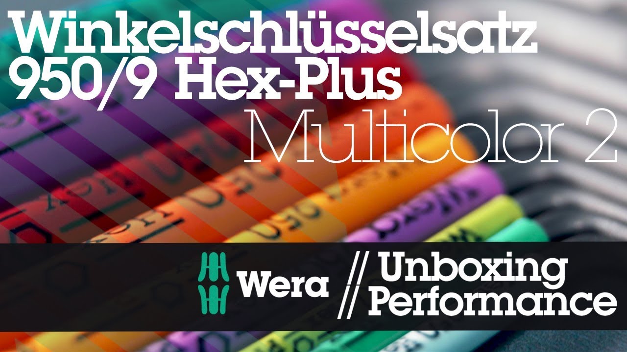 Winkelschlüsselsatz Wera 950/9 Hex-Plus MulticolourWera Winkelschlüssel Set Winkelschlüsselsatz Wera 950/9 Hex-Plus MulticolourWera Winkelschlüssel Set