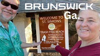Brunswick Georgia  Beaches | Andre and Sharon Family | Road time from Va. to Ga. | ￼ Sunsets | Walk