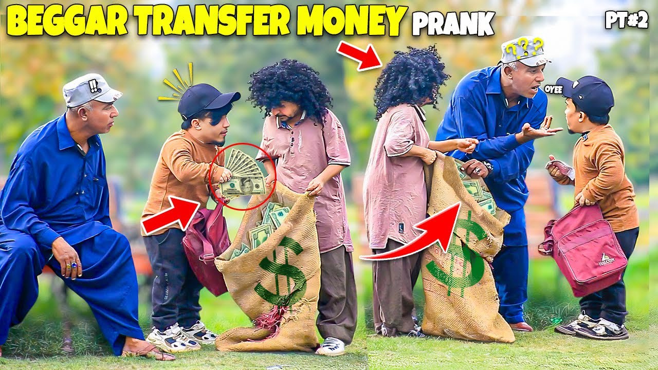 Transfer Money Through Beggar ( Pt 2 )- | @NewTalentOfficial