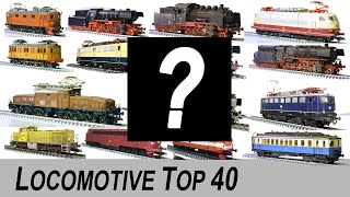 The annual Locomotive TOP 40 CHART