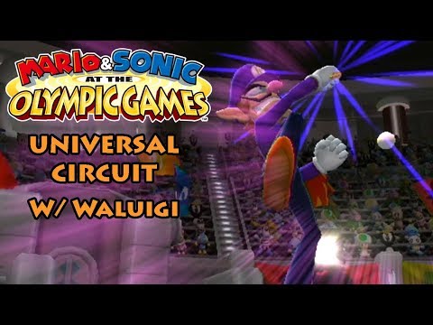 Mario Sonic At The Olympic Games Universal Cup W Waluigi