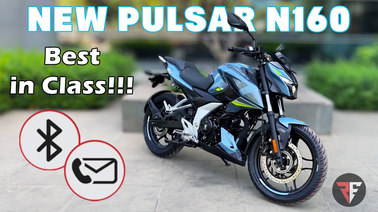 2024 Pulsar N160 - with Bluetooth Connectvity! | New Paint Scheme - Polar Ice Blue | Rev Explorers
