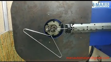 3D CNC Wire Bending Machine - Shirt Hanger