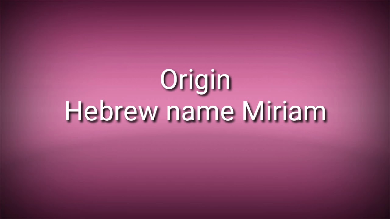 Meaning Of Mary YouTube meaning-of-mary-youtube