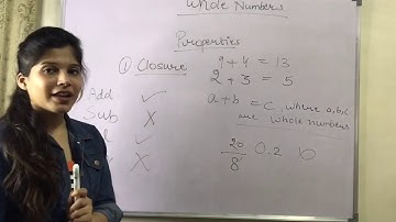 "Whole Number" Introduction class 6 math ncert