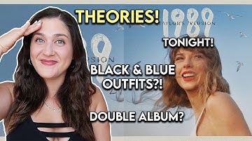 1989 tv Double Album Theory? Black & Blue outfits back to back?! 1989 Taylors Version TONIGHT!